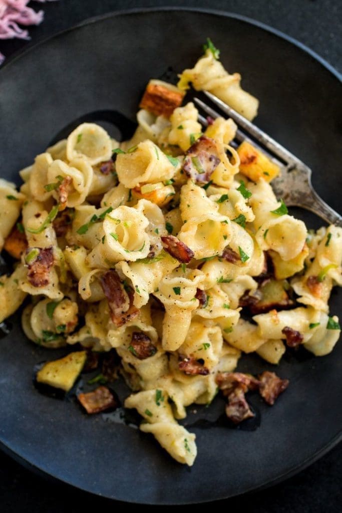 Pasta with Parsnips and Bacon - Pahl's Market - Apple Valley, MN