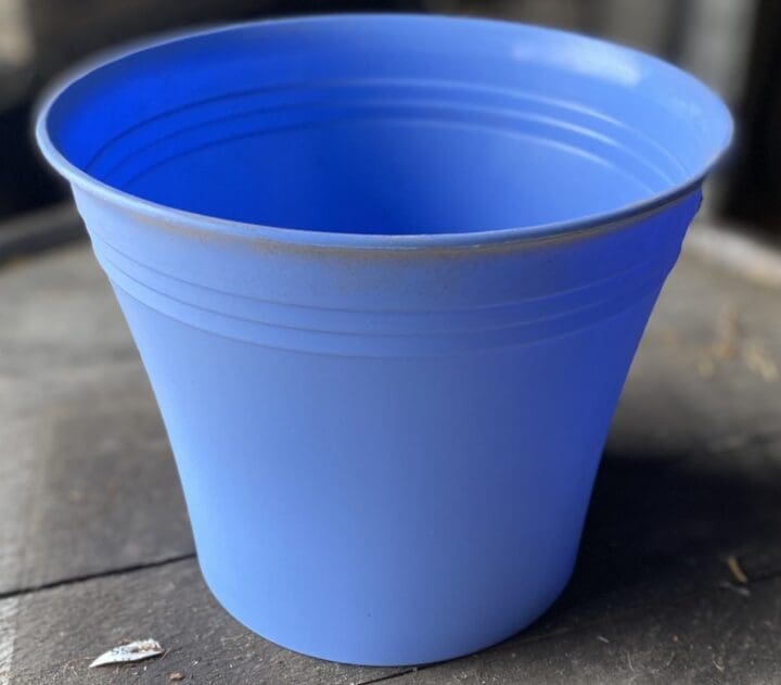 7" Ashley Planter Lt. Blue