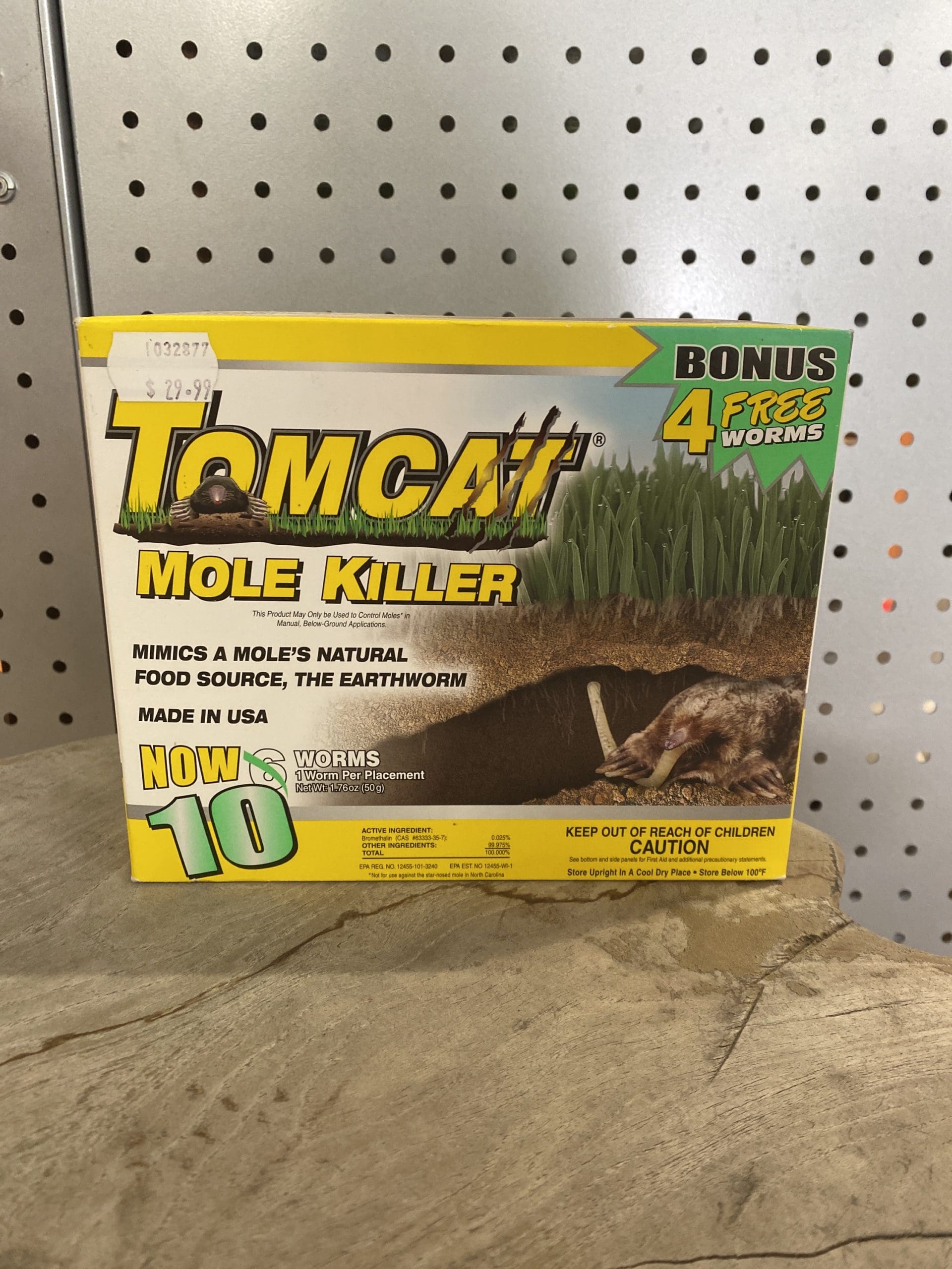 Tomcat Mole Killer Worms