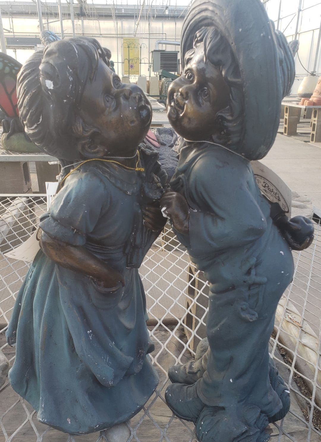 Boy Girl Kissing Statue Pahl S Market Apple Valley MN   821559432032 1080x1483 