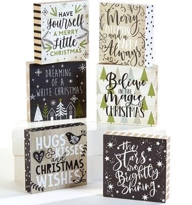 Assorted Desk Blocks Gift